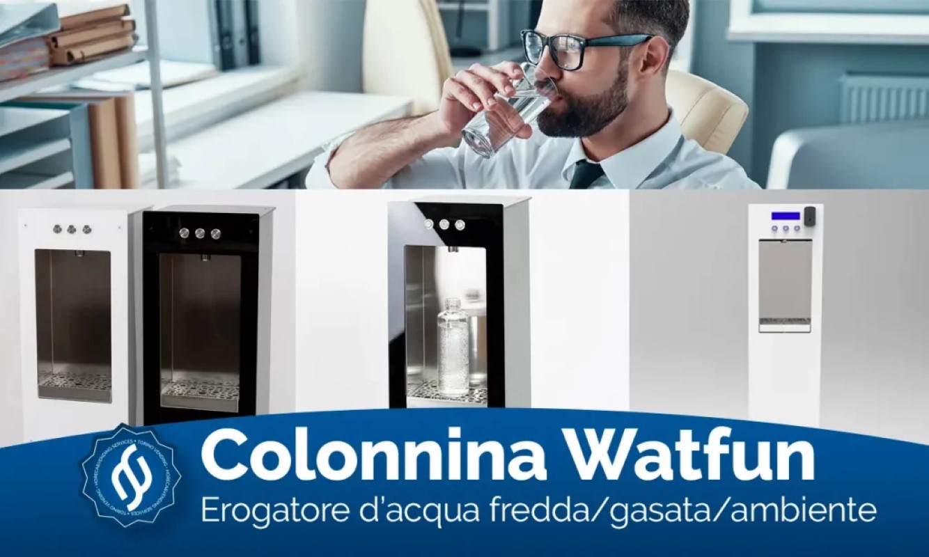 Erogatori acqua a pagamento per l'ufficio - Dispenser