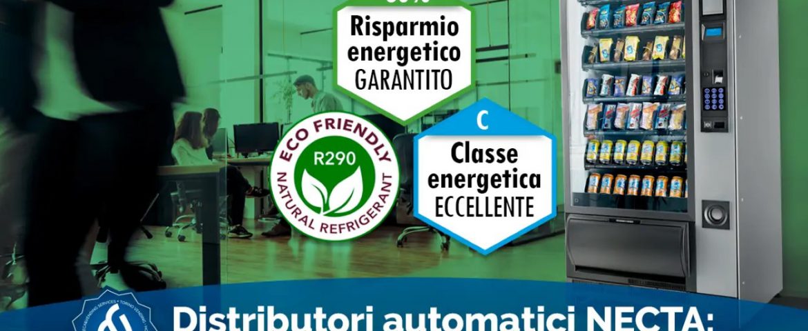 Distributori automatici: riduzione consumi fino al 60%